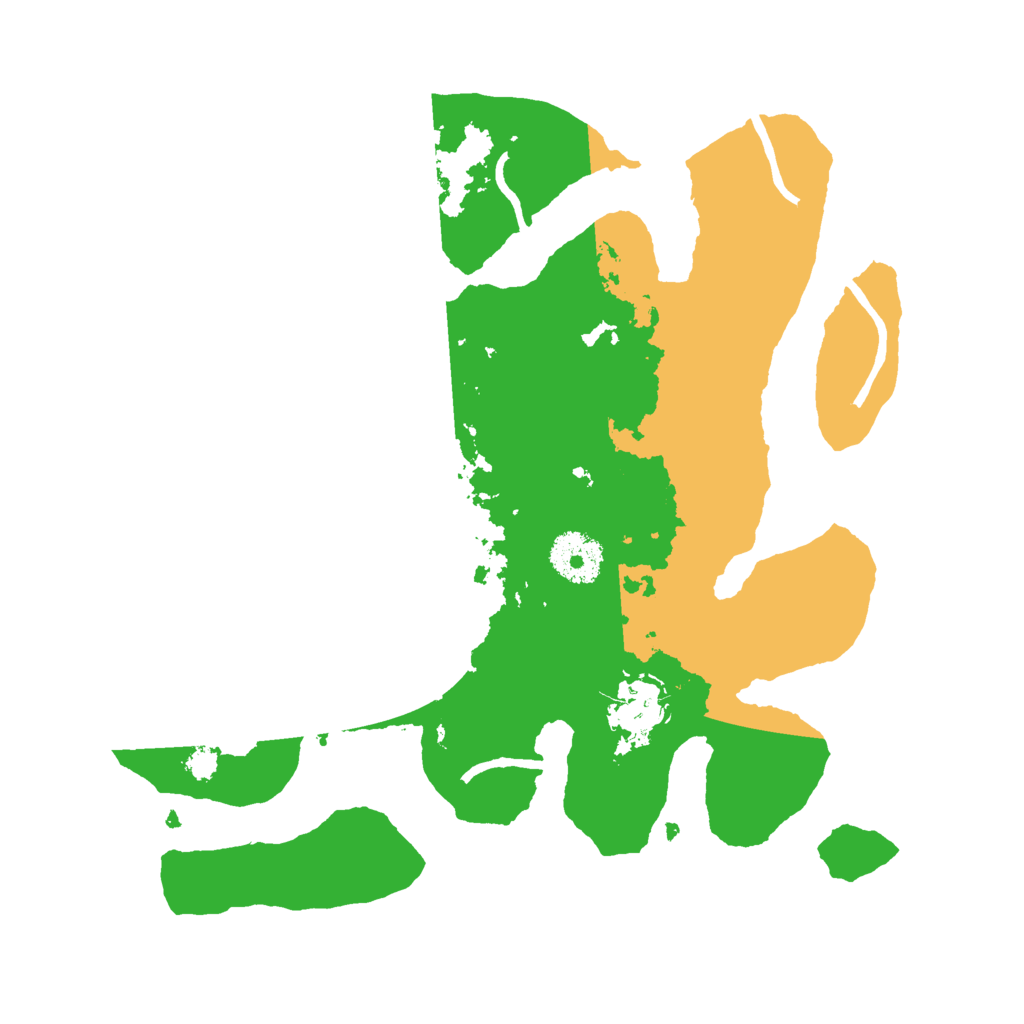 Biome Rust Map: Procedural Map, Size: 3000, Seed: 937456