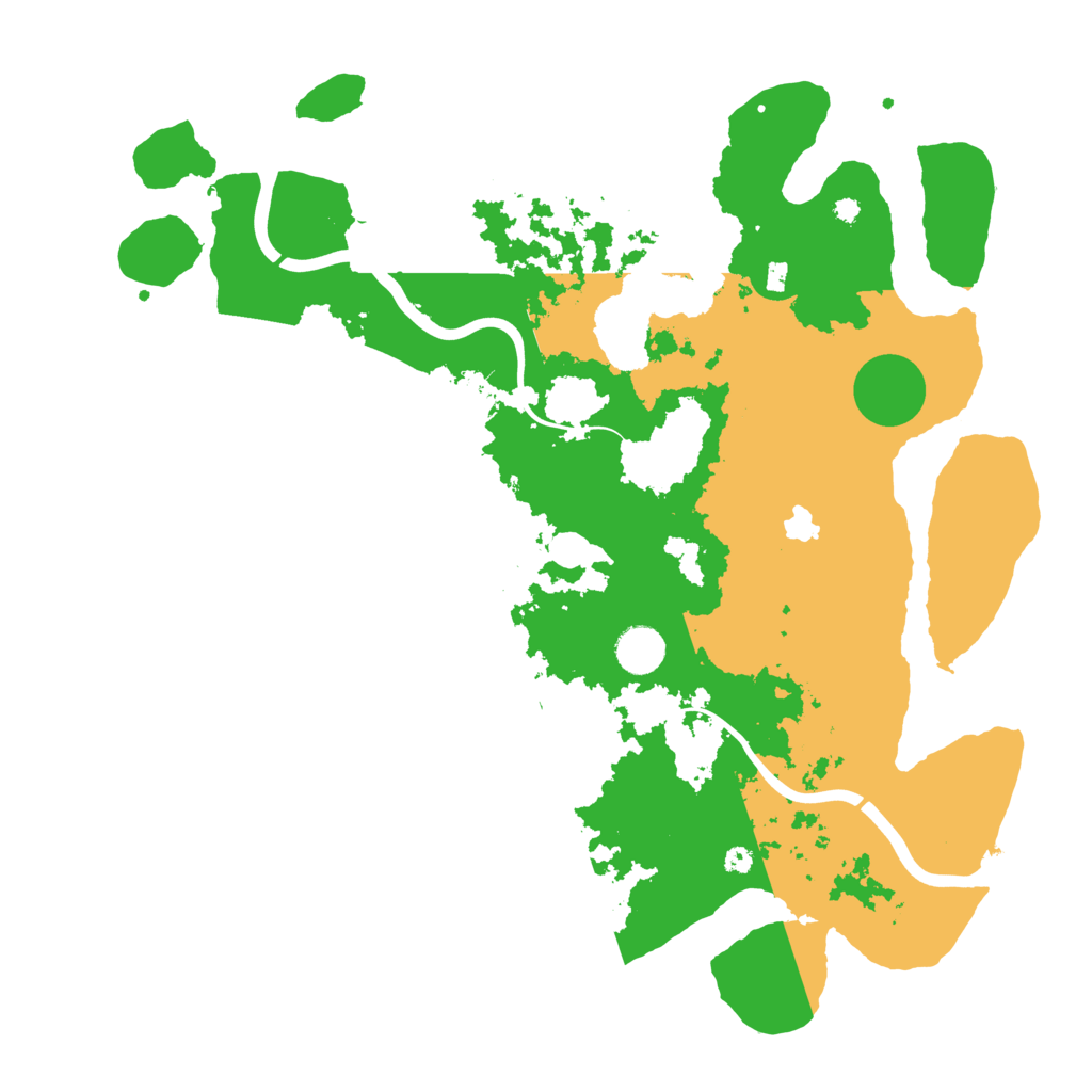 Biome Rust Map: Procedural Map, Size: 4000, Seed: 1846833527