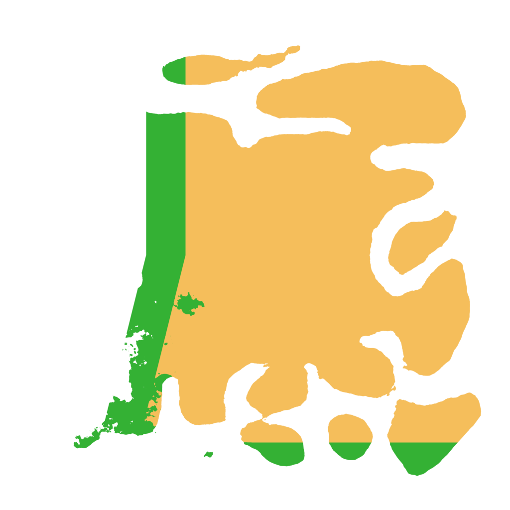 Biome Rust Map: Barren, Size: 3600, Seed: 20202020