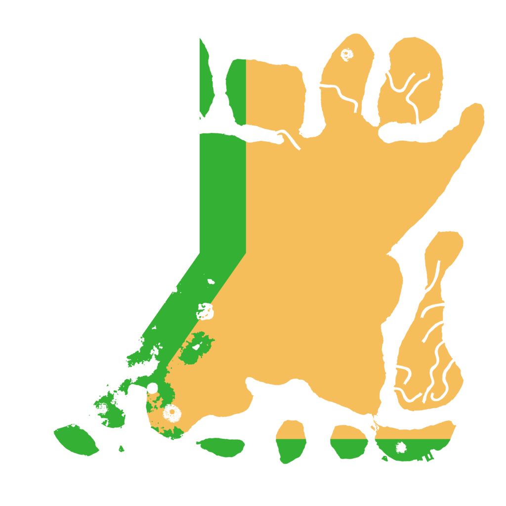 Biome Rust Map: Procedural Map, Size: 4200, Seed: 1132161296