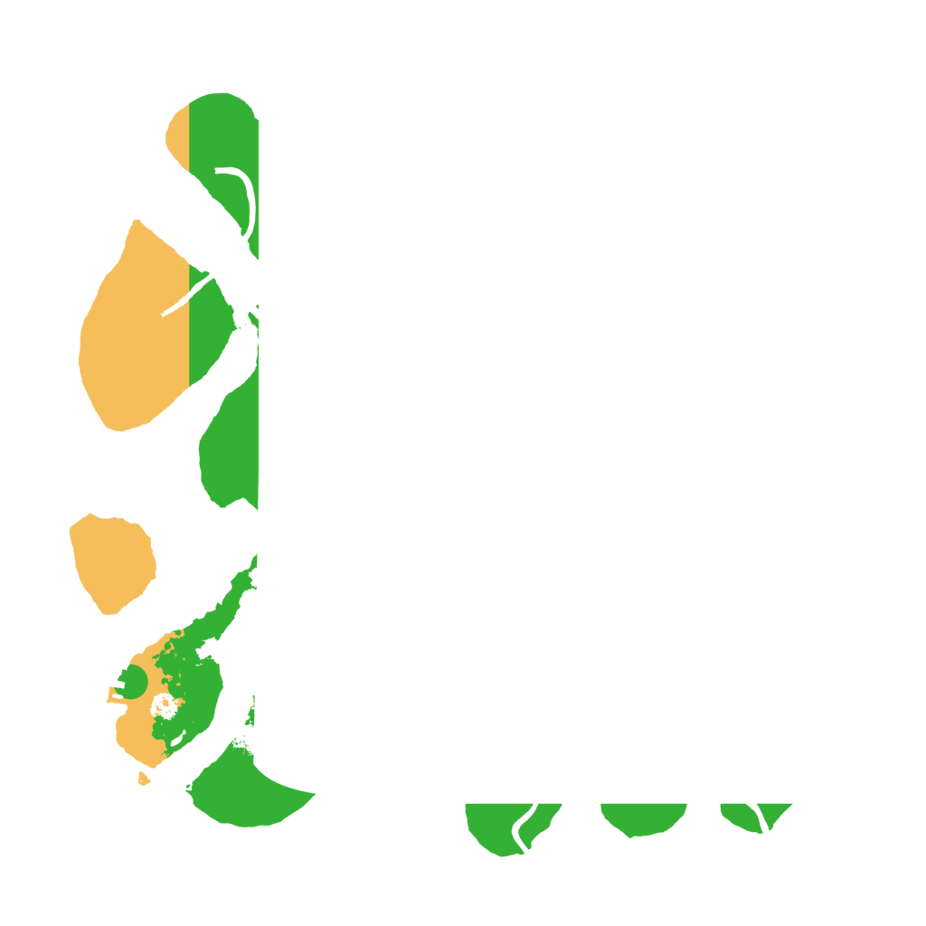 Biome Rust Map: Procedural Map, Size: 3500, Seed: 439