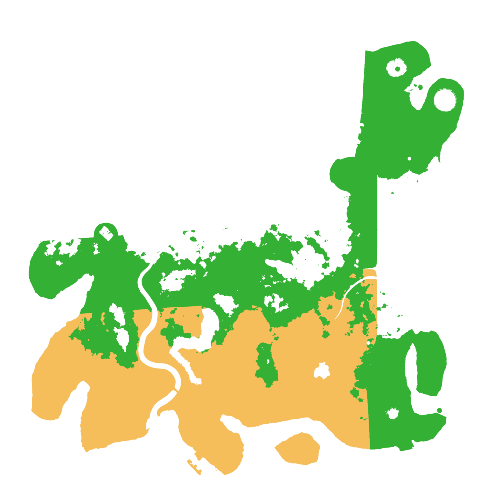 Biome Rust Map: Procedural Map, Size: 4000, Seed: 238082