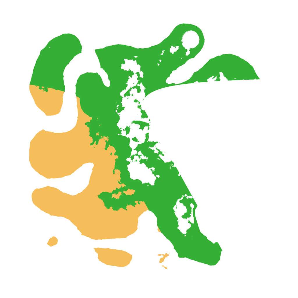 Biome Rust Map: Barren, Size: 3000, Seed: 574350832