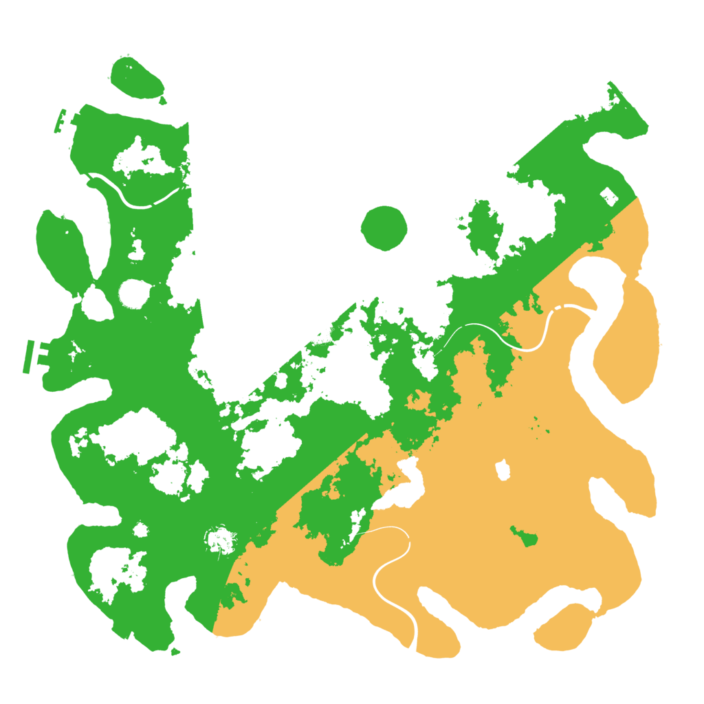 Biome Rust Map: Procedural Map, Size: 4250, Seed: 1287208611