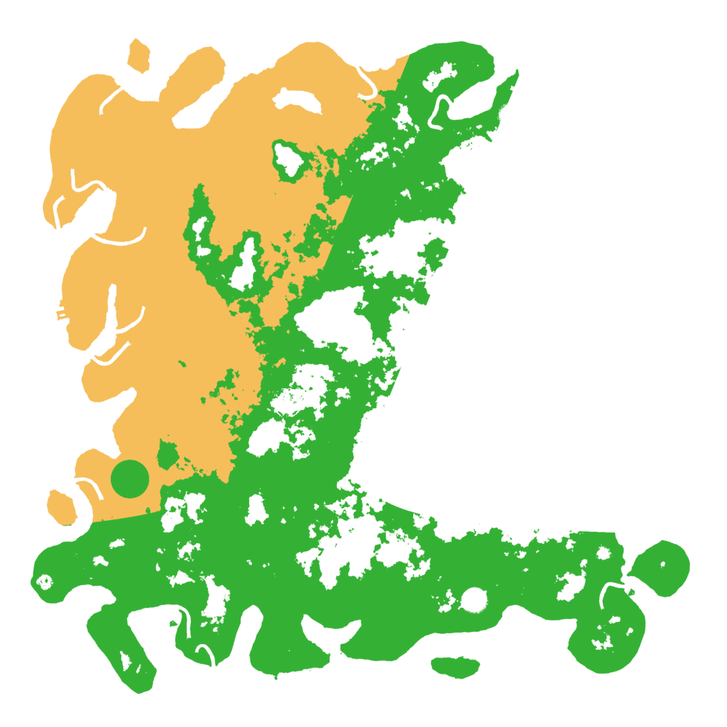 Biome Rust Map: Procedural Map, Size: 5000, Seed: 112243647