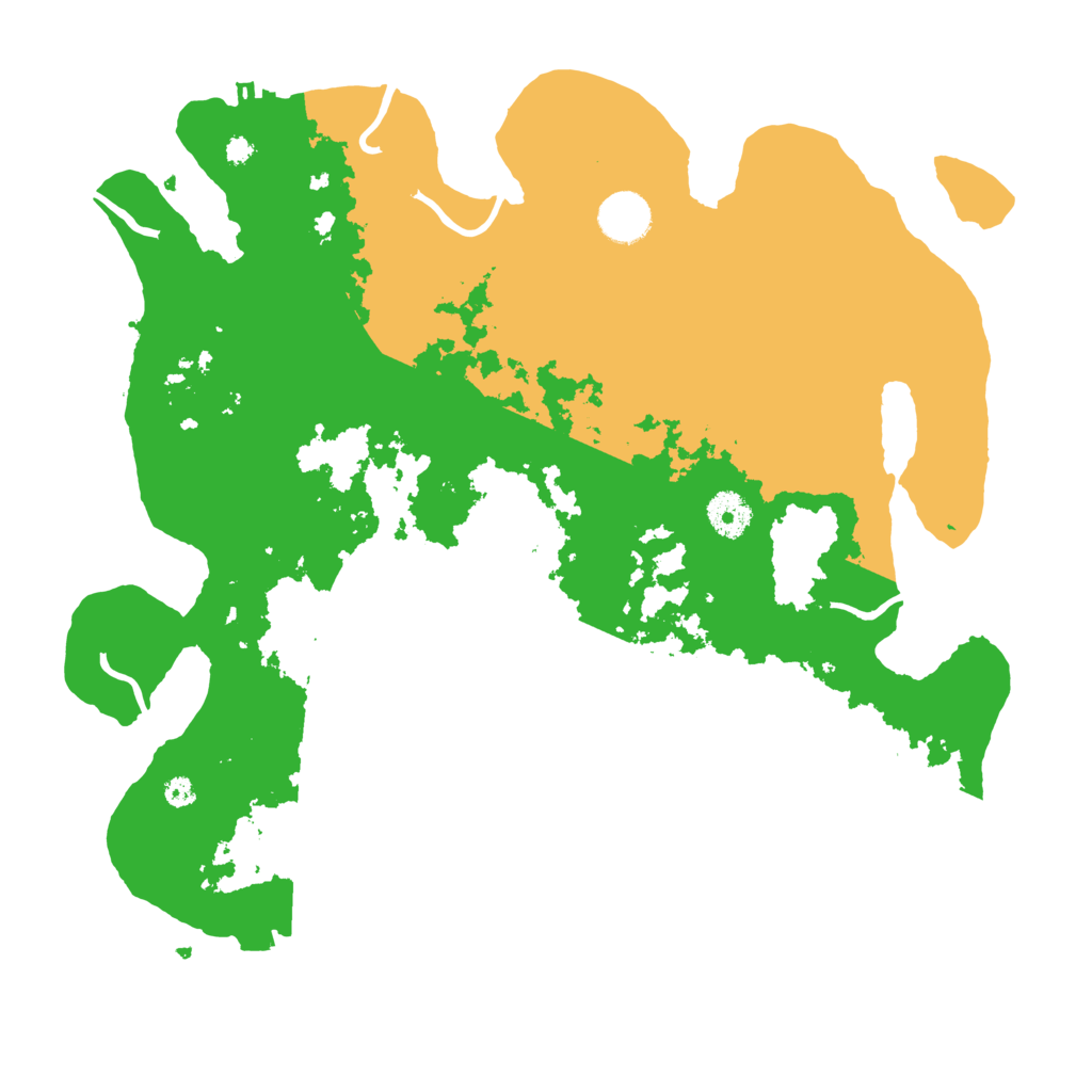 Biome Rust Map: Procedural Map, Size: 3700, Seed: 1265655659