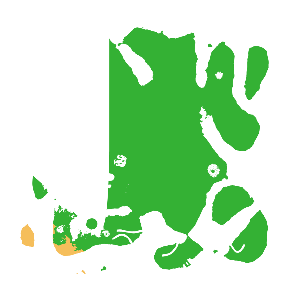 Biome Rust Map: Procedural Map, Size: 3600, Seed: 1041599704