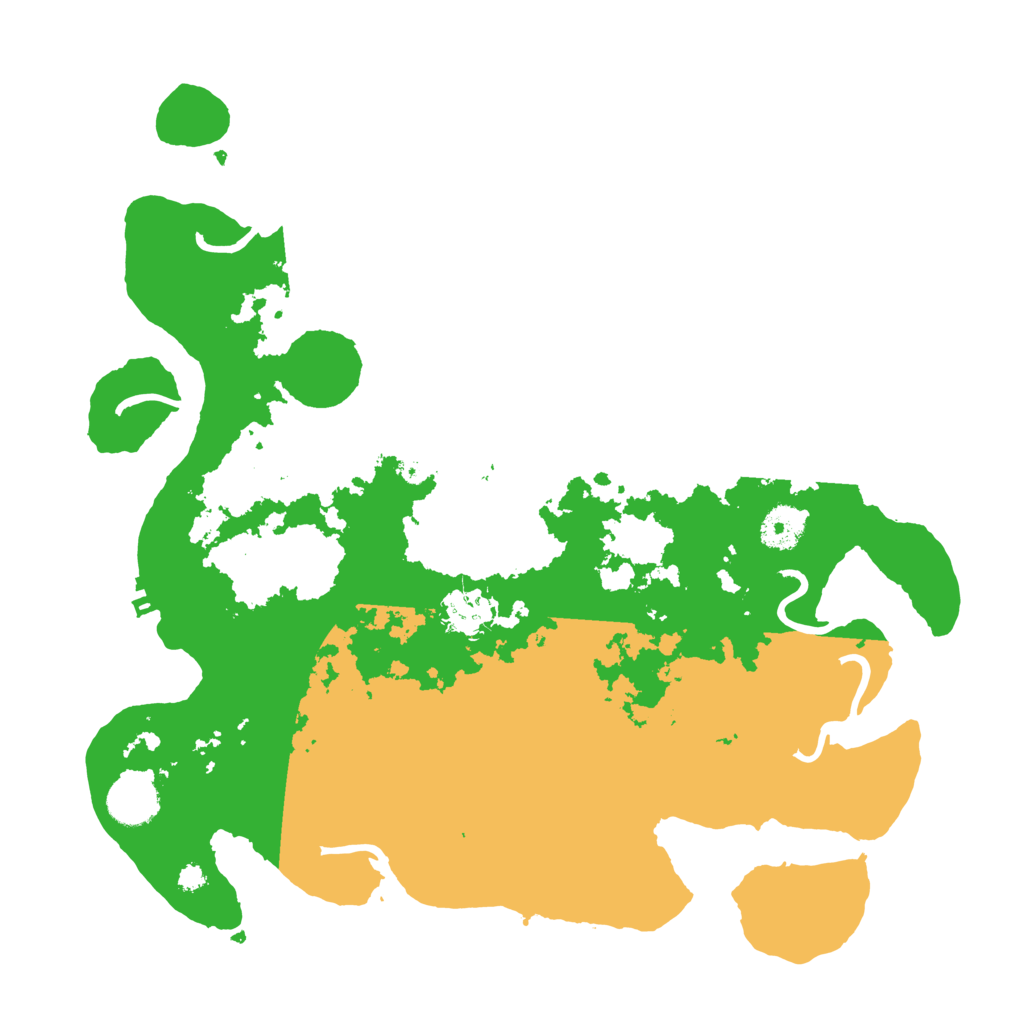 Biome Rust Map: Procedural Map, Size: 3550, Seed: 370959