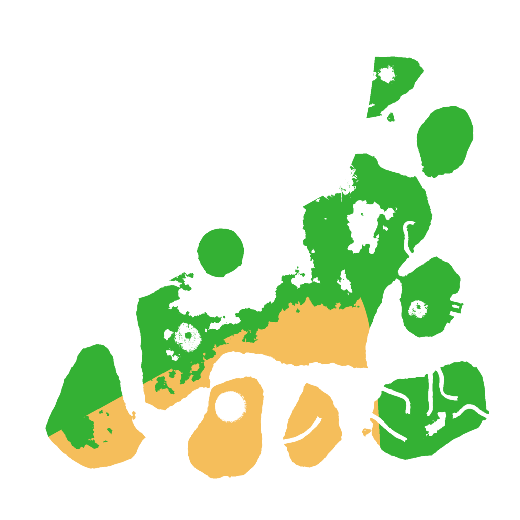 Biome Rust Map: Procedural Map, Size: 3000, Seed: 870439