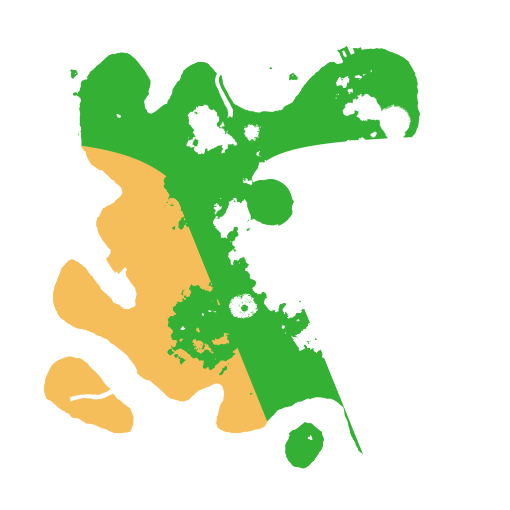 Biome Rust Map: Procedural Map, Size: 3000, Seed: 863487