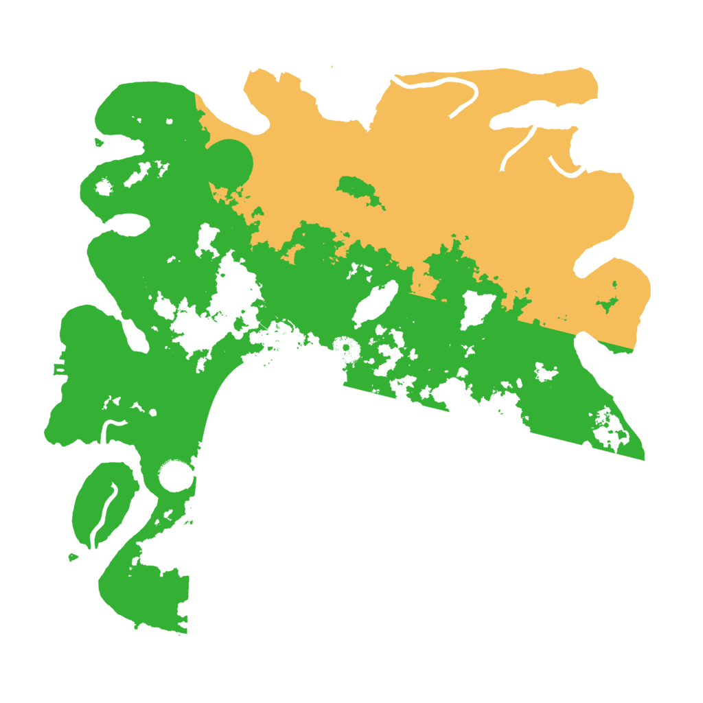 Biome Rust Map: Procedural Map, Size: 3850, Seed: 607167900