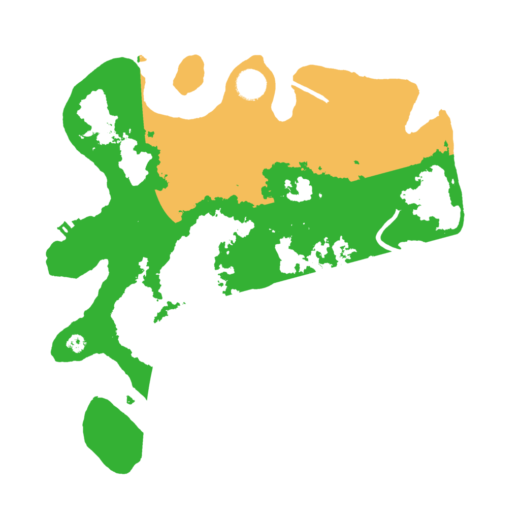 Biome Rust Map: Procedural Map, Size: 3000, Seed: 376764