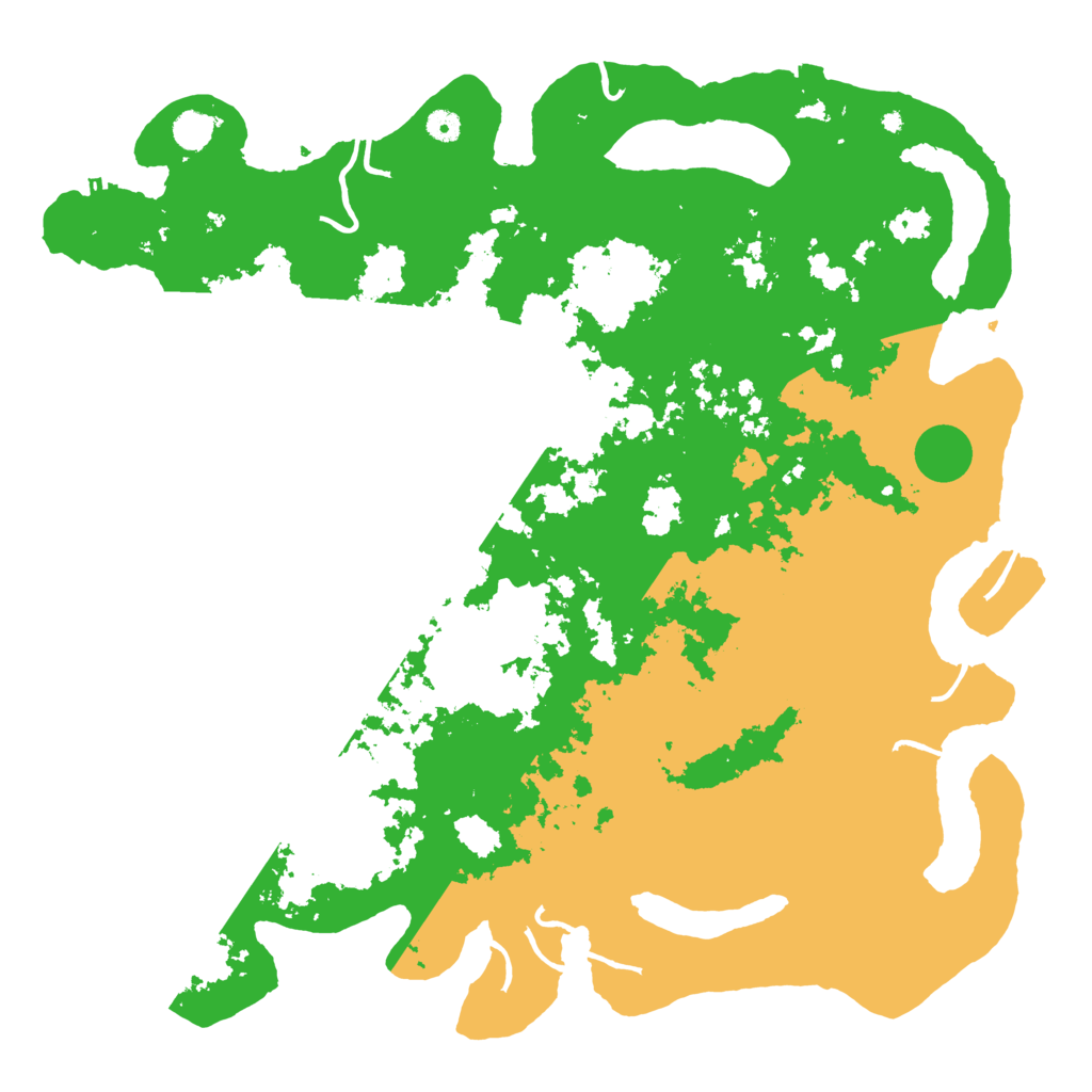 Biome Rust Map: Procedural Map, Size: 5000, Seed: 1852732734