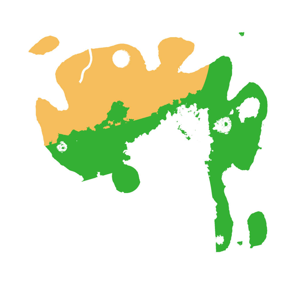 Biome Rust Map: Procedural Map, Size: 3000, Seed: 405004