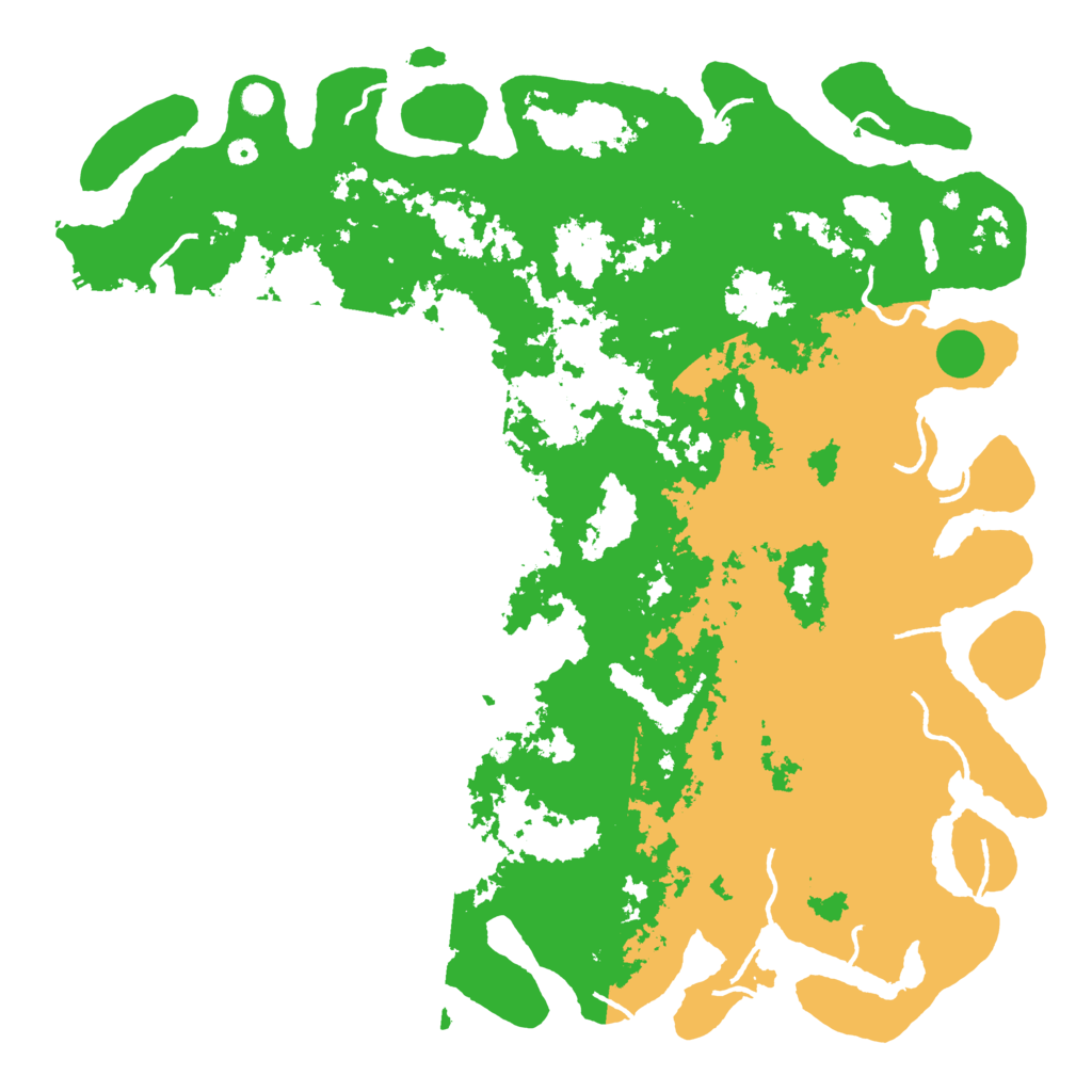 Biome Rust Map: Procedural Map, Size: 6000, Seed: 482398508