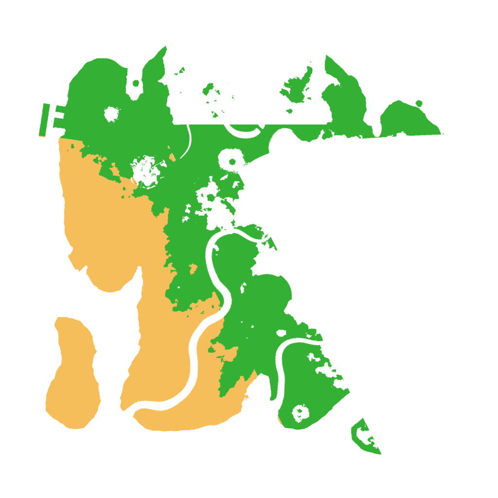Biome Rust Map: Procedural Map, Size: 3000, Seed: 471222
