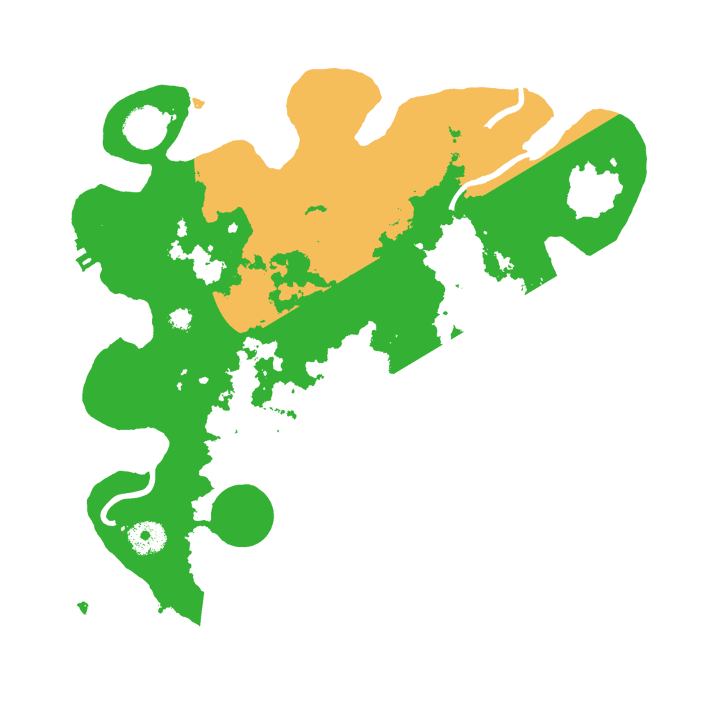 Biome Rust Map: Procedural Map, Size: 3000, Seed: 121140545