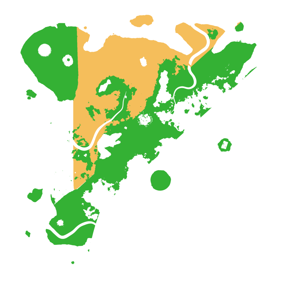 Biome Rust Map: Procedural Map, Size: 4050, Seed: 1679239822