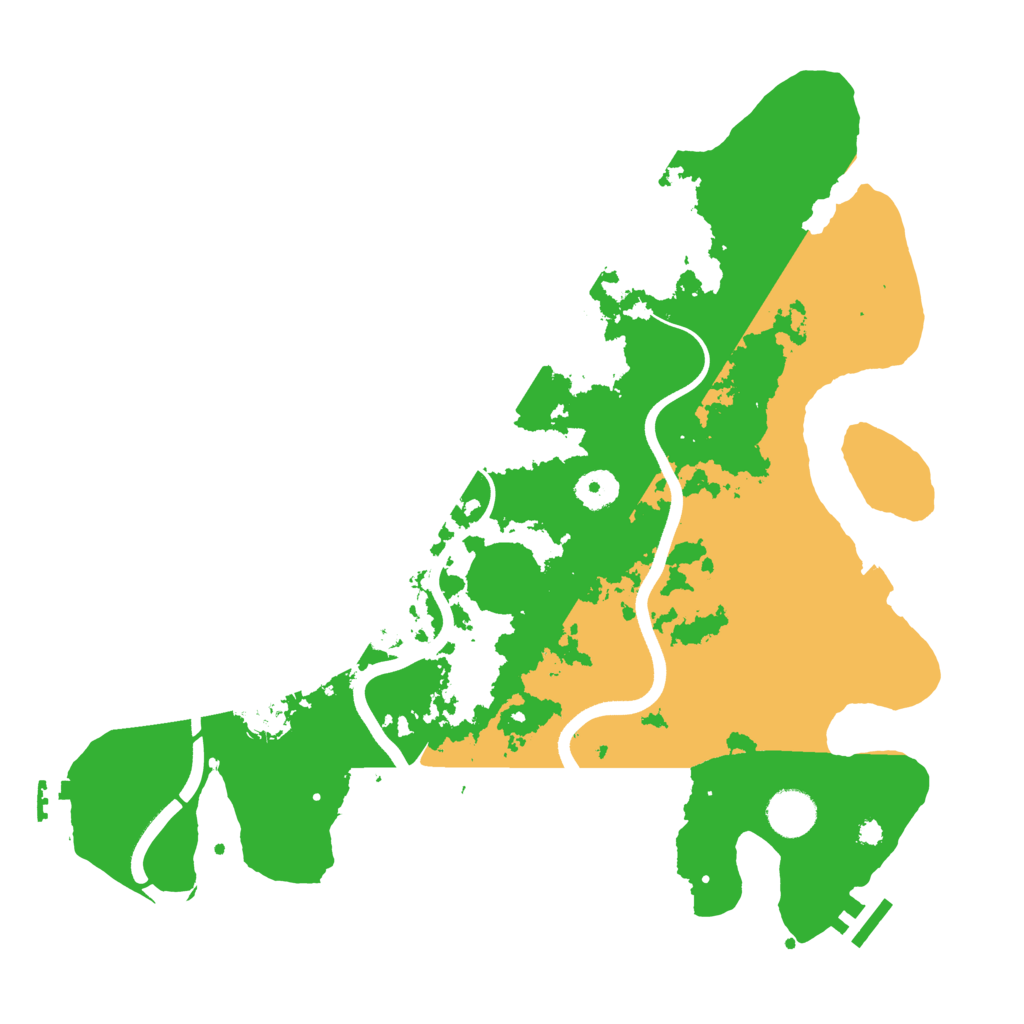 Biome Rust Map: Procedural Map, Size: 3767, Seed: 13836