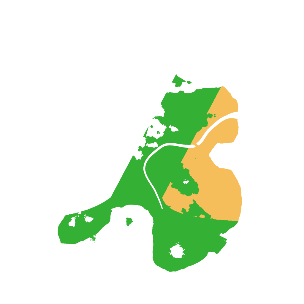 Biome Rust Map: Procedural Map, Size: 1985, Seed: 4329492