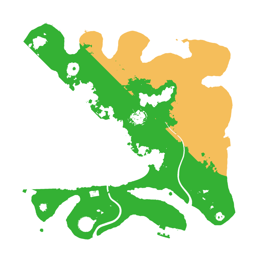 Biome Rust Map: Procedural Map, Size: 3000, Seed: 473460