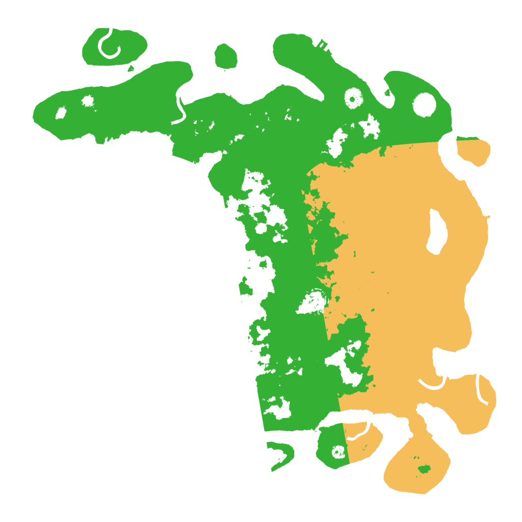 Biome Rust Map: Procedural Map, Size: 4000, Seed: 678640