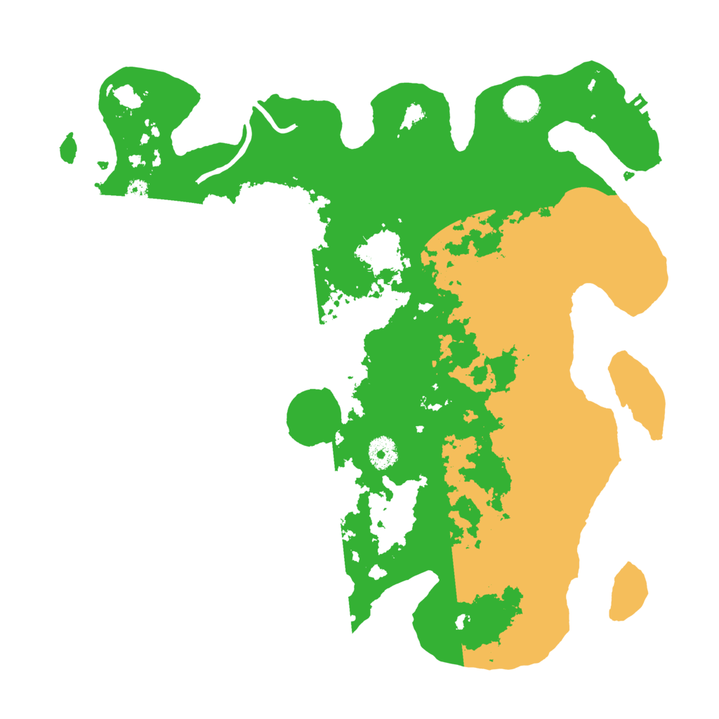 Biome Rust Map: Procedural Map, Size: 3500, Seed: 988513057