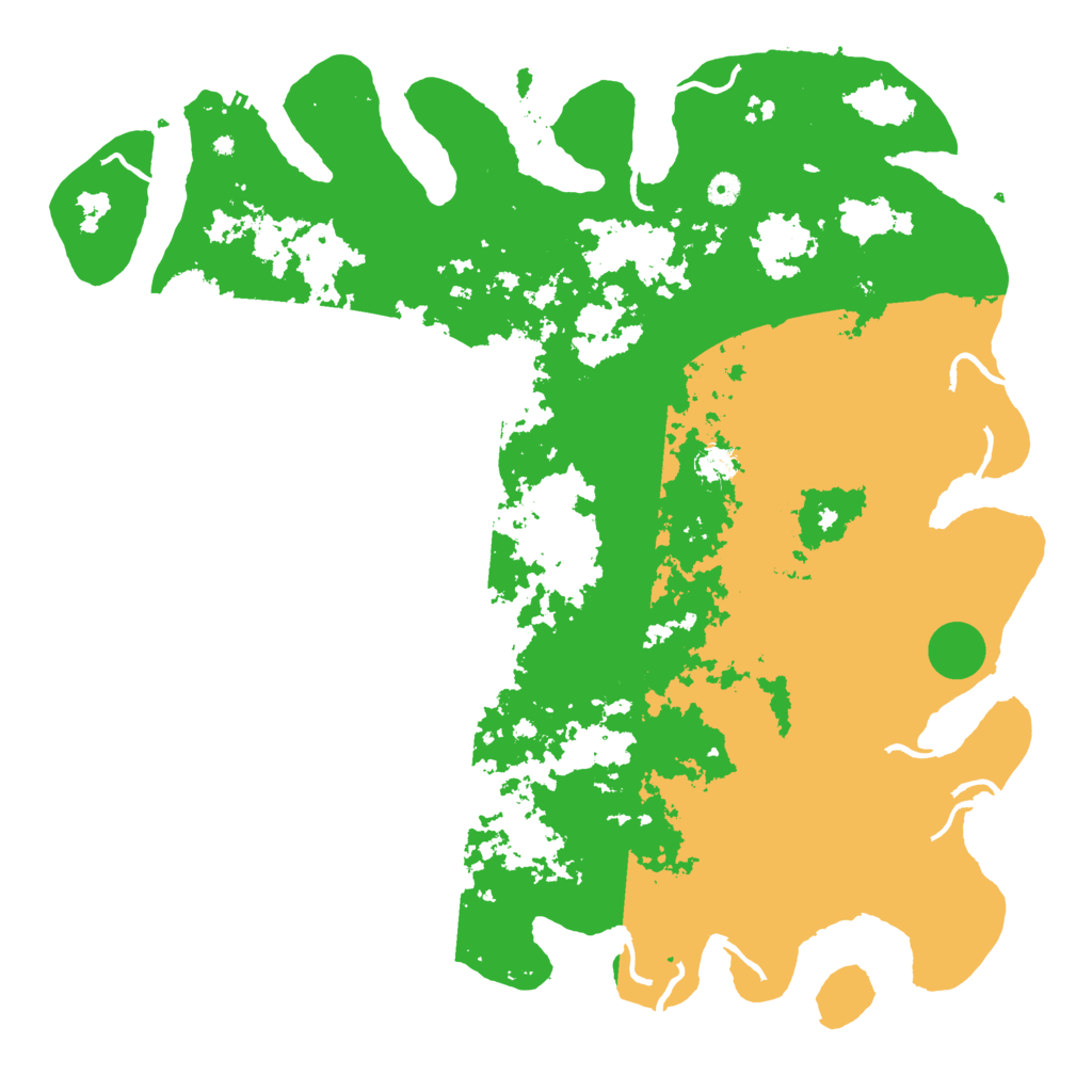 Biome Rust Map: Procedural Map, Size: 5000, Seed: 80800