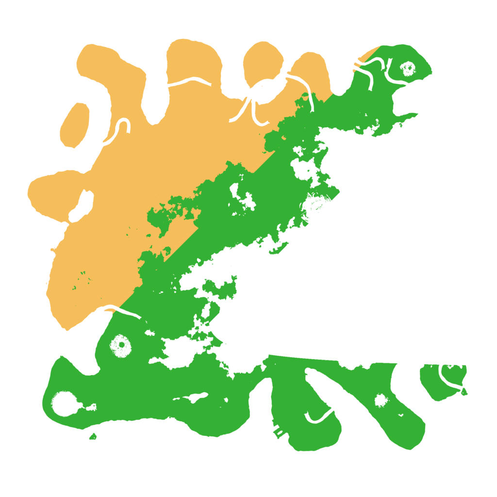 Biome Rust Map: Procedural Map, Size: 3500, Seed: 1454722242