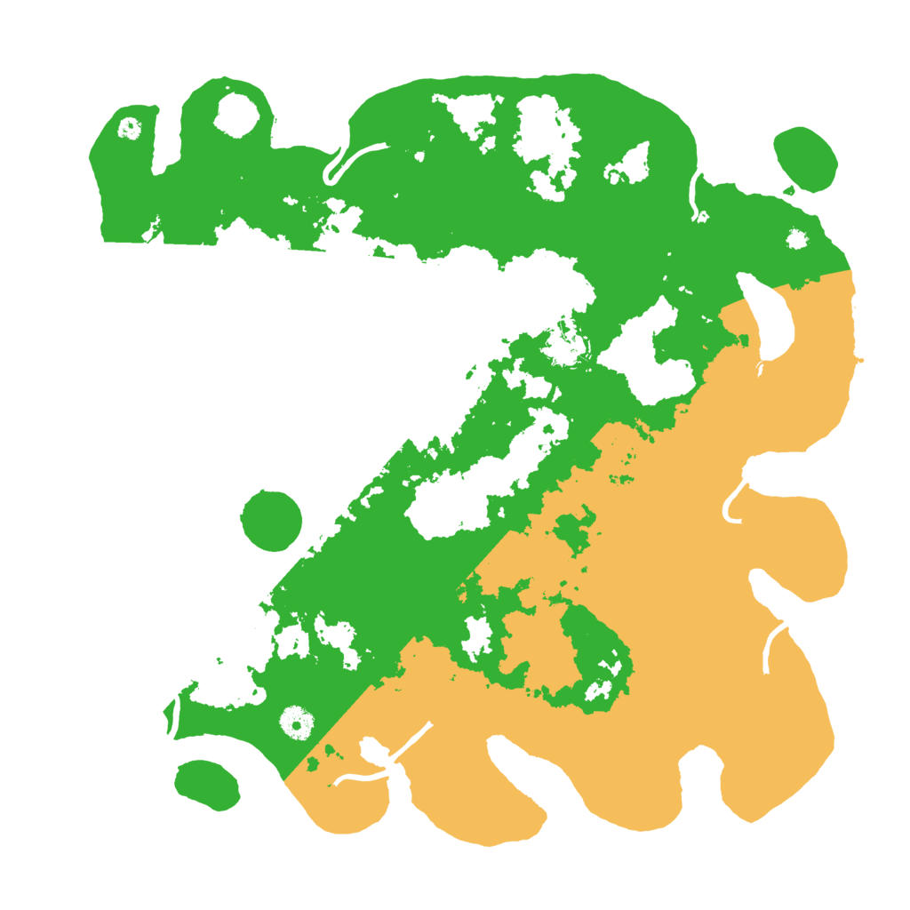 Biome Rust Map: Procedural Map, Size: 4096, Seed: 2