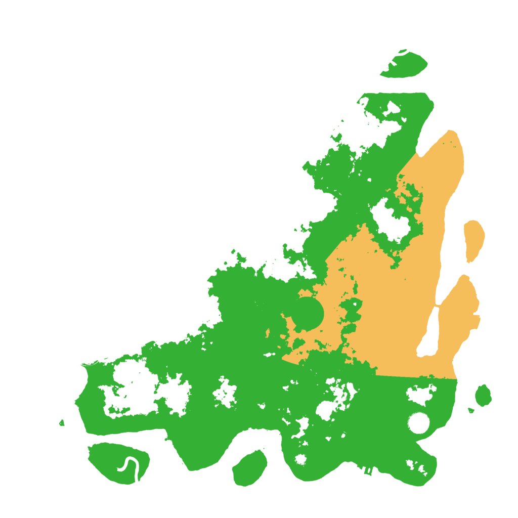 Biome Rust Map: Procedural Map, Size: 4250, Seed: 2321