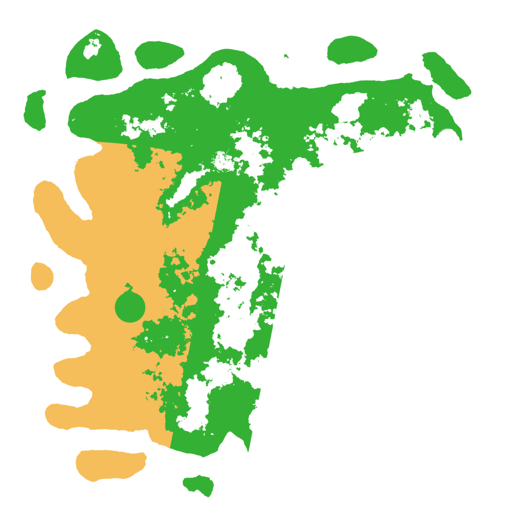 Biome Rust Map: Barren, Size: 4500, Seed: 61911