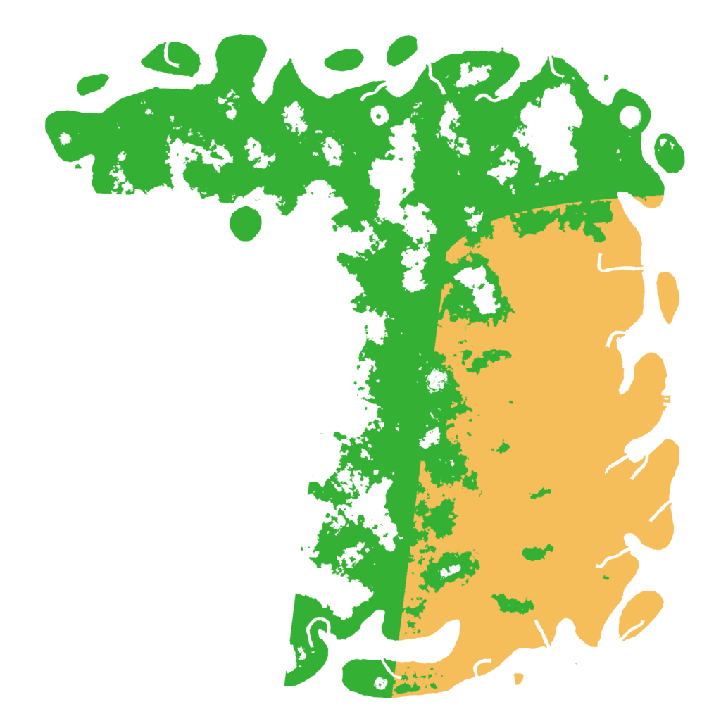 Biome Rust Map: Procedural Map, Size: 6000, Seed: 8943562