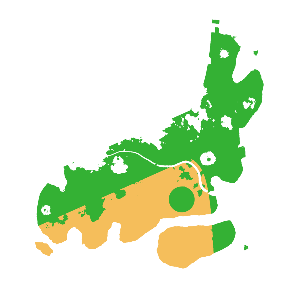 Biome Rust Map: Procedural Map, Size: 3000, Seed: 359346