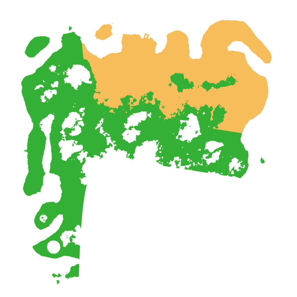 Biome Rust Map: Procedural Map, Size: 4000, Seed: 36459237