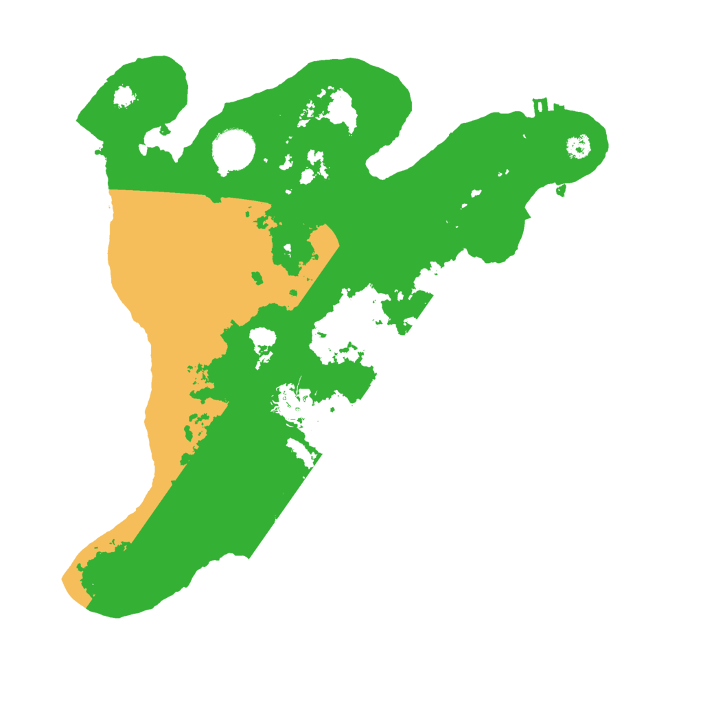 Biome Rust Map: Procedural Map, Size: 3000, Seed: 491954