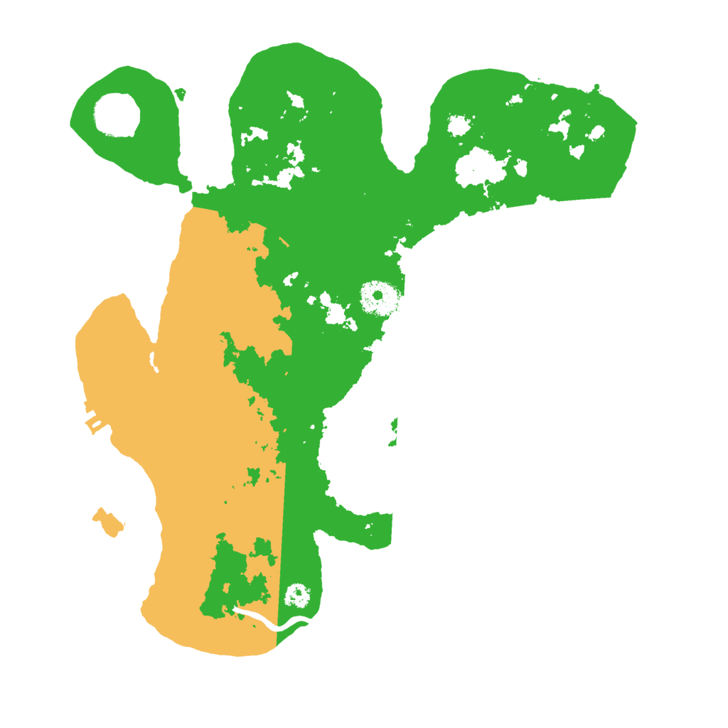 Biome Rust Map: Procedural Map, Size: 3000, Seed: 410765