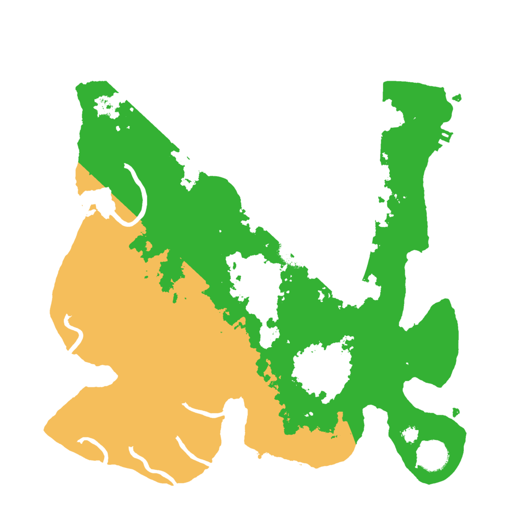 Biome Rust Map: Procedural Map, Size: 3000, Seed: 181143