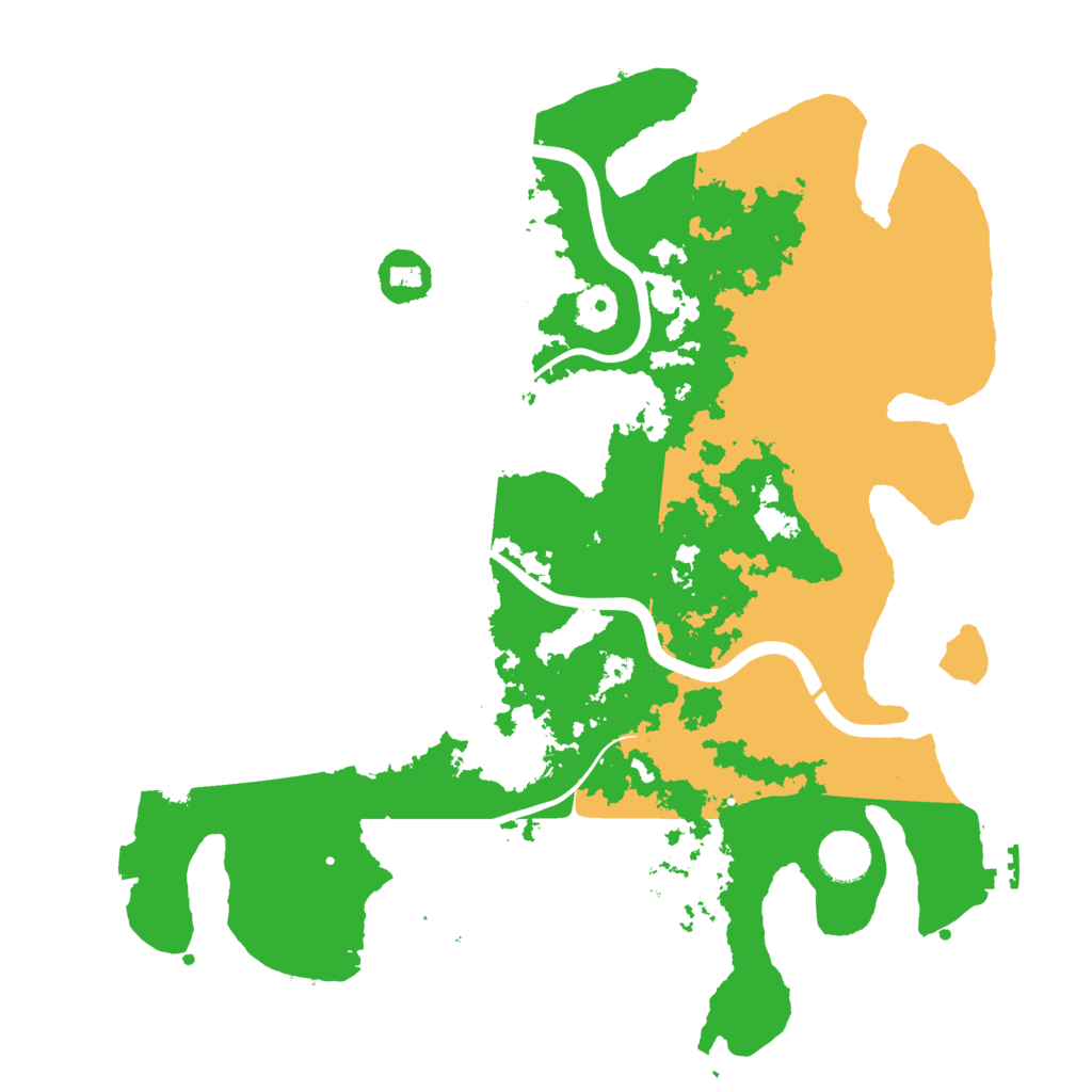Biome Rust Map: Procedural Map, Size: 3750, Seed: 86941