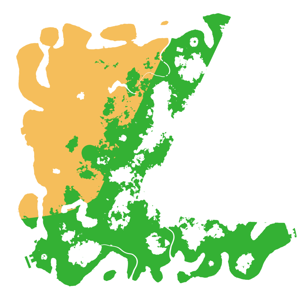 Biome Rust Map: Procedural Map, Size: 5000, Seed: 1262017966