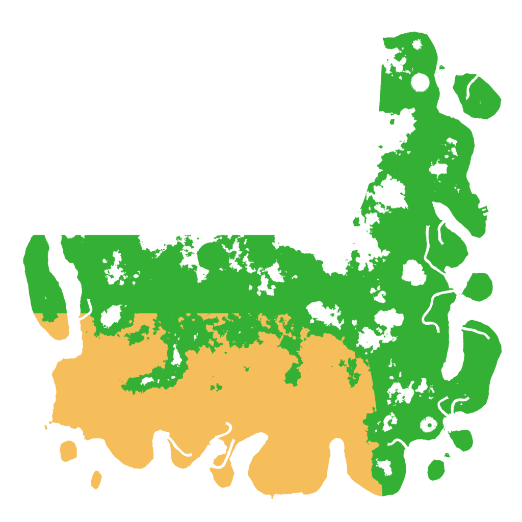 Biome Rust Map: Procedural Map, Size: 5000, Seed: 1387316303