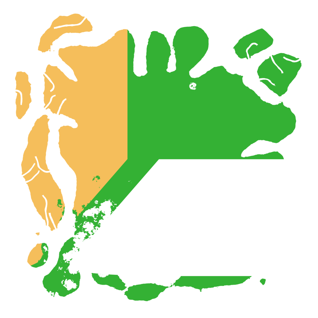 Biome Rust Map: Procedural Map, Size: 4500, Seed: 1942538431