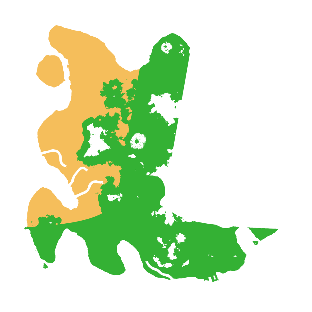 Biome Rust Map: Procedural Map, Size: 3000, Seed: 156380