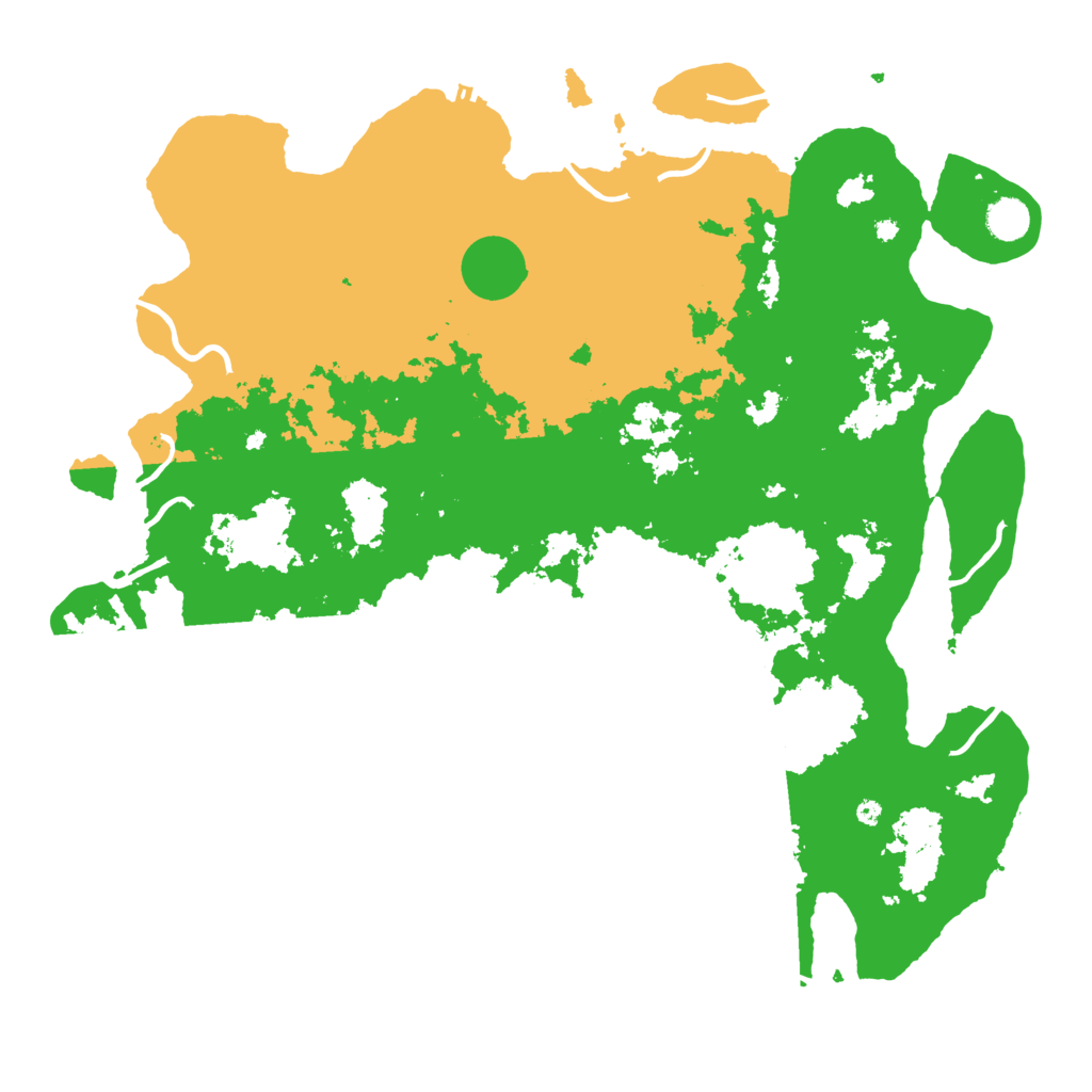 Biome Rust Map: Procedural Map, Size: 4500, Seed: 873462