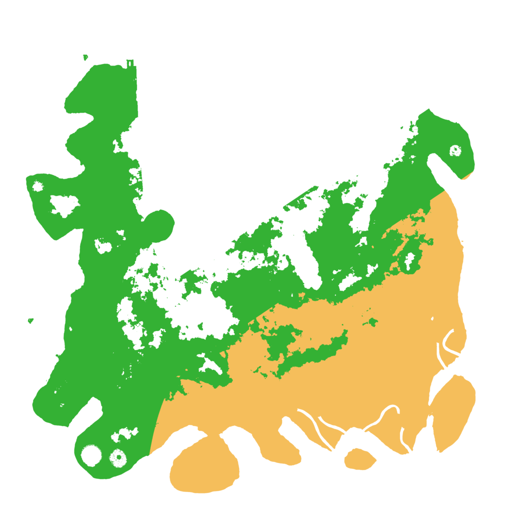 Biome Rust Map: Procedural Map, Size: 4500, Seed: 23300066