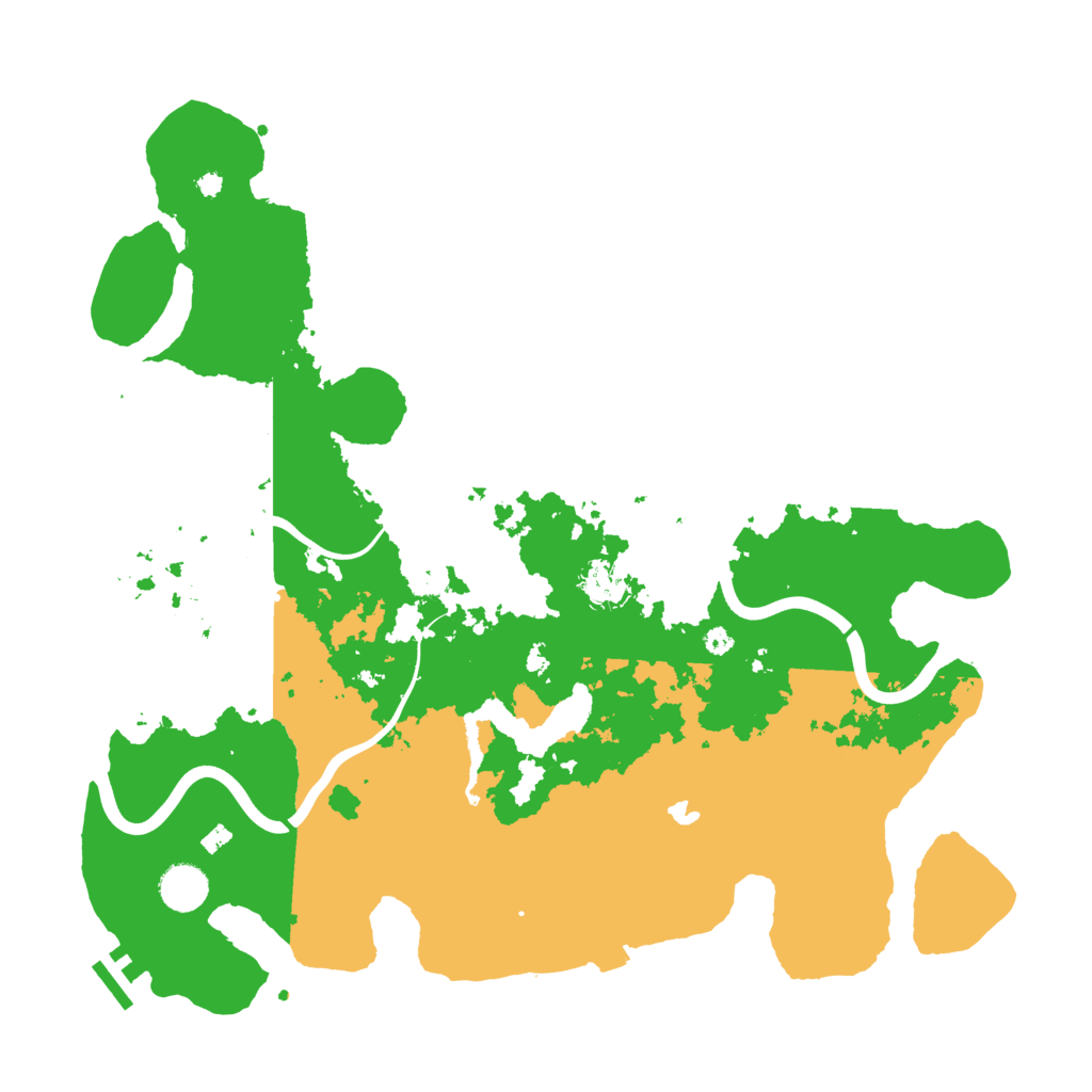 Biome Rust Map: Procedural Map, Size: 4000, Seed: 1390517712