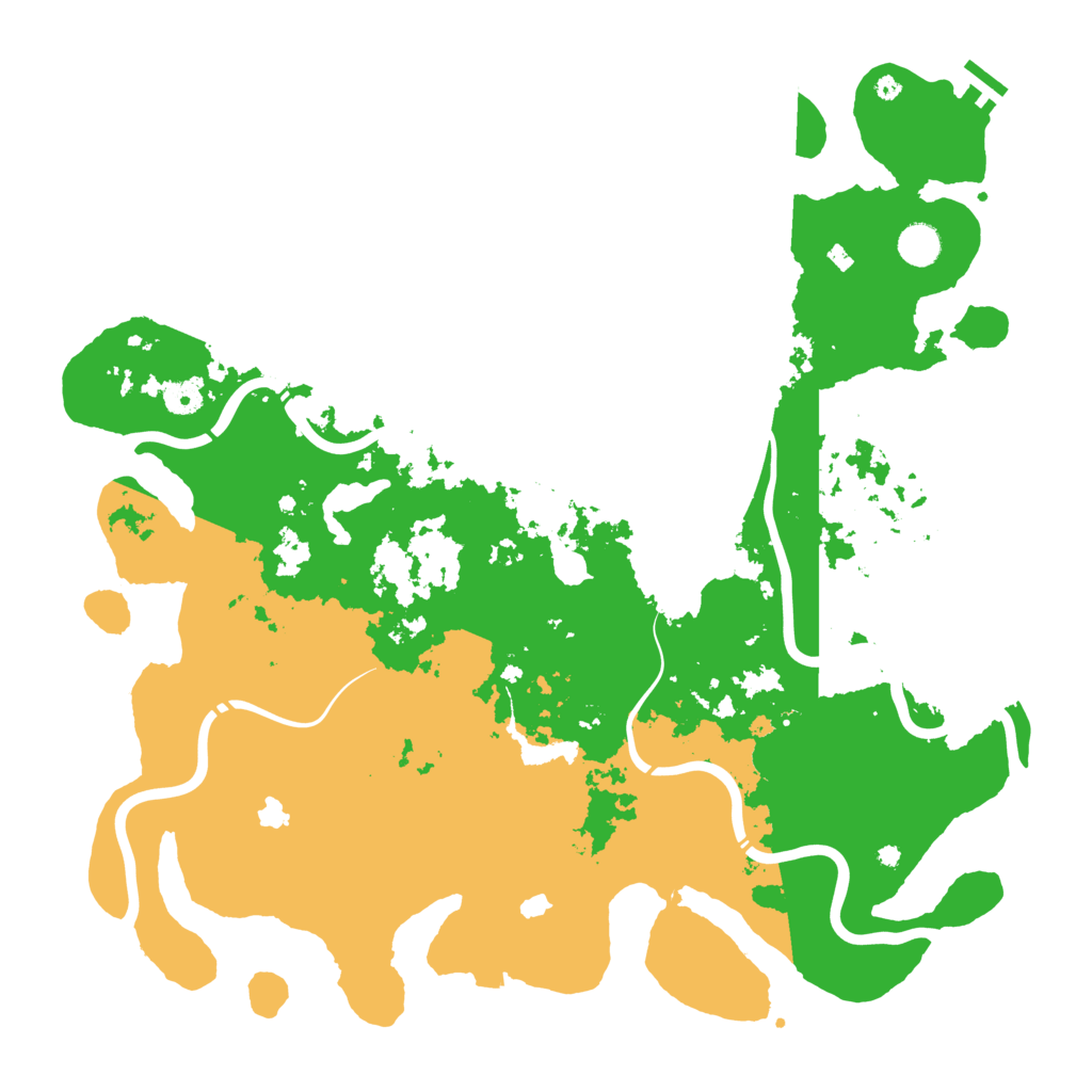 Biome Rust Map: Procedural Map, Size: 4500, Seed: 169686578