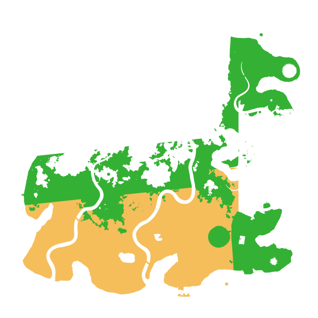 Biome Rust Map: Procedural Map, Size: 4000, Seed: 37812