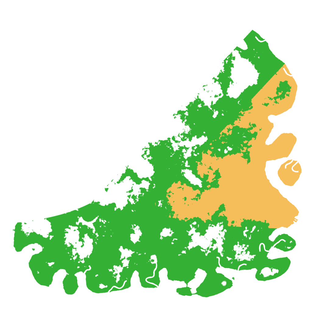 Biome Rust Map: Procedural Map, Size: 6000, Seed: 297341495