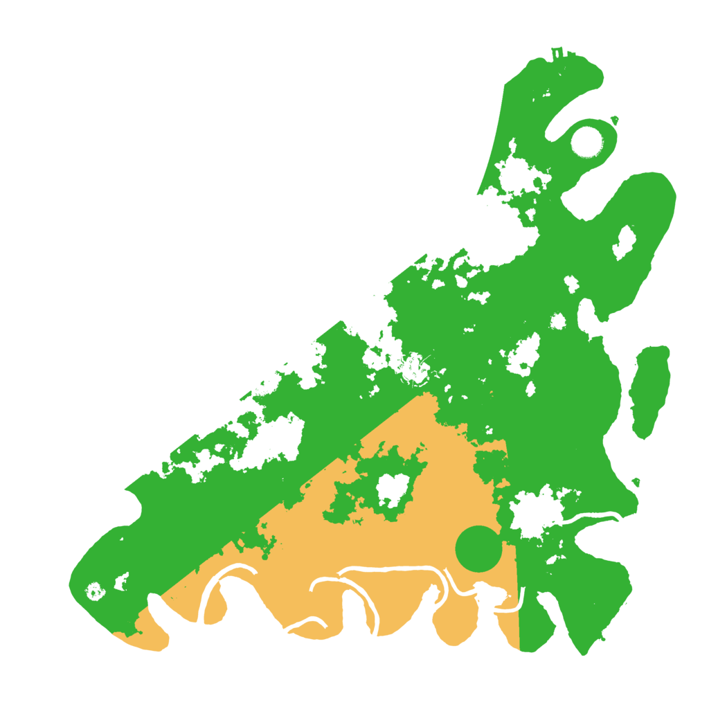 Biome Rust Map: Procedural Map, Size: 4000, Seed: 73025546